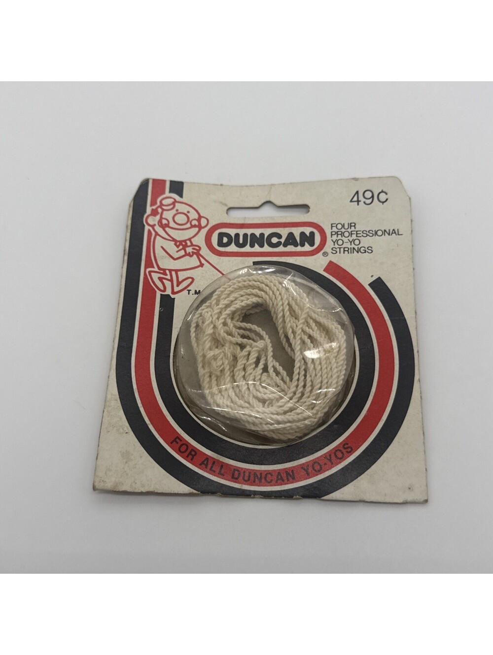 NOS Vintage Genuine Duncan Toy Company Professional Yo Yo Strings (4 per pack)